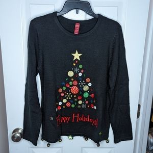 Ugly Black Christmas Sweater